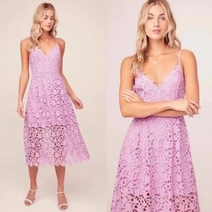 Astr the Label Purple Dress
